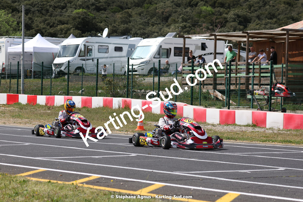 08 & 09/04/2023 : 3ème manche du Championnat du Sud à Fun Kart Brissac (photos Stéphane Agnus) 2023 — karting