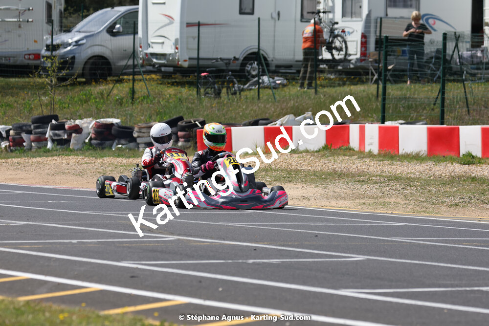 08 & 09/04/2023 : 3ème manche du Championnat du Sud à Fun Kart Brissac (photos Stéphane Agnus) 2023 — karting