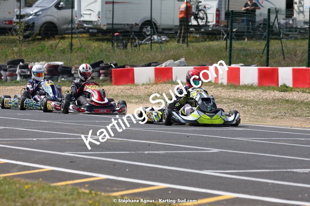 08 & 09/04/2023 : 3ème manche du Championnat du Sud à Fun Kart Brissac (photos Stéphane Agnus) 2023 — karting