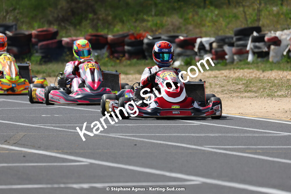 08 & 09/04/2023 : 3ème manche du Championnat du Sud à Fun Kart Brissac (photos Stéphane Agnus) 2023 — karting