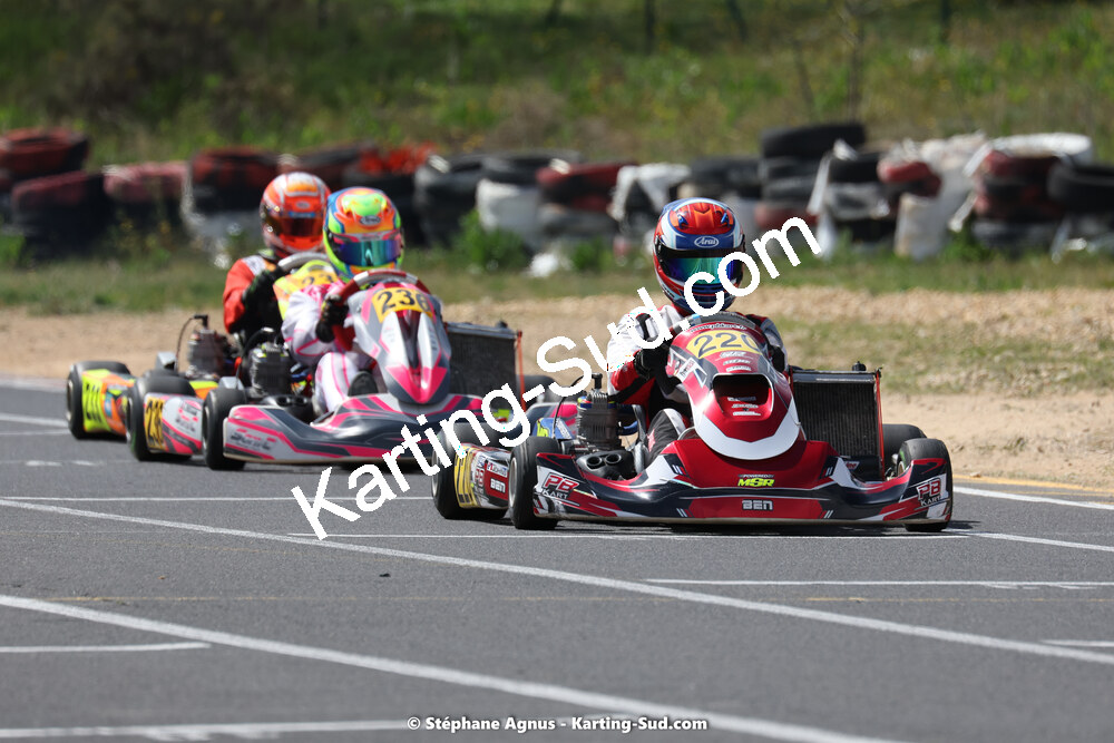 08 & 09/04/2023 : 3ème manche du Championnat du Sud à Fun Kart Brissac (photos Stéphane Agnus) 2023 — karting