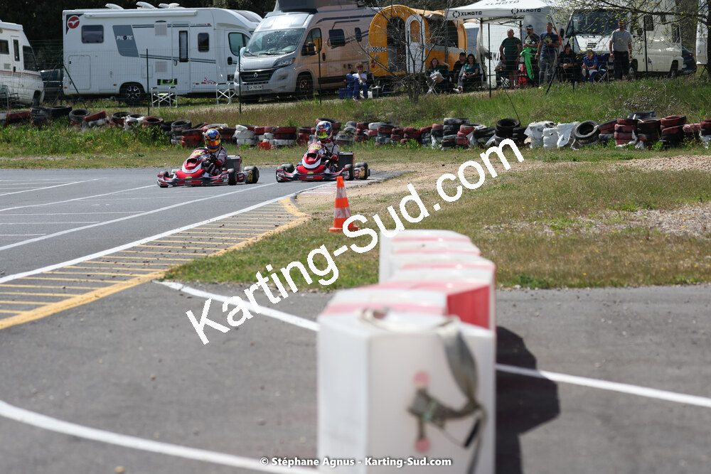 08 & 09/04/2023 : 3ème manche du Championnat du Sud à Fun Kart Brissac (photos Stéphane Agnus) 2023 — karting