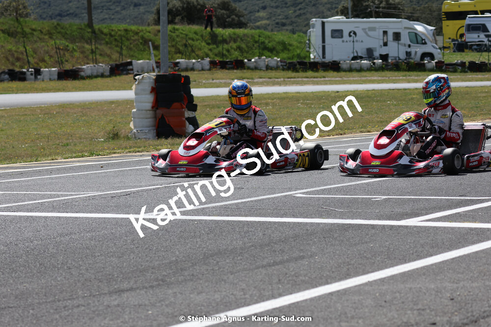 08 & 09/04/2023 : 3ème manche du Championnat du Sud à Fun Kart Brissac (photos Stéphane Agnus) 2023 — karting