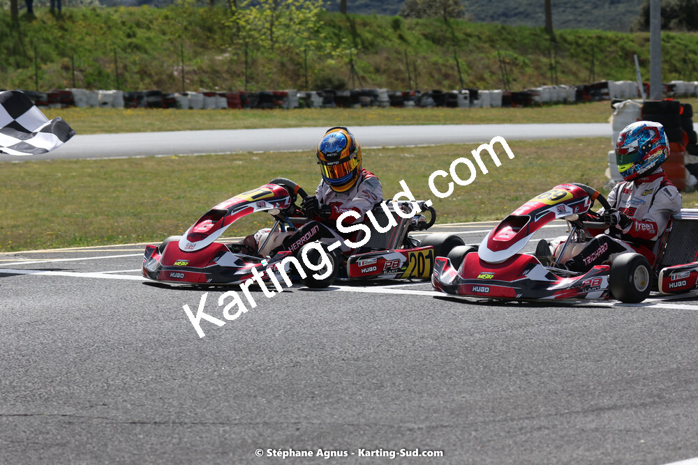 08 & 09/04/2023 : 3ème manche du Championnat du Sud à Fun Kart Brissac (photos Stéphane Agnus) 2023 — karting