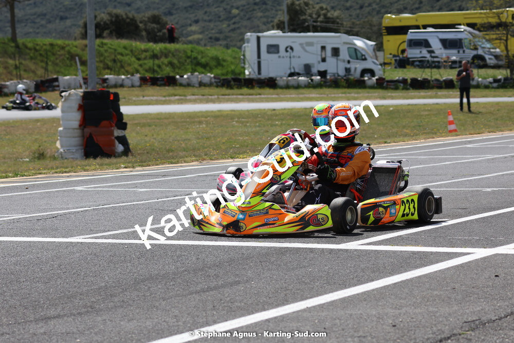 08 & 09/04/2023 : 3ème manche du Championnat du Sud à Fun Kart Brissac (photos Stéphane Agnus) 2023 — karting