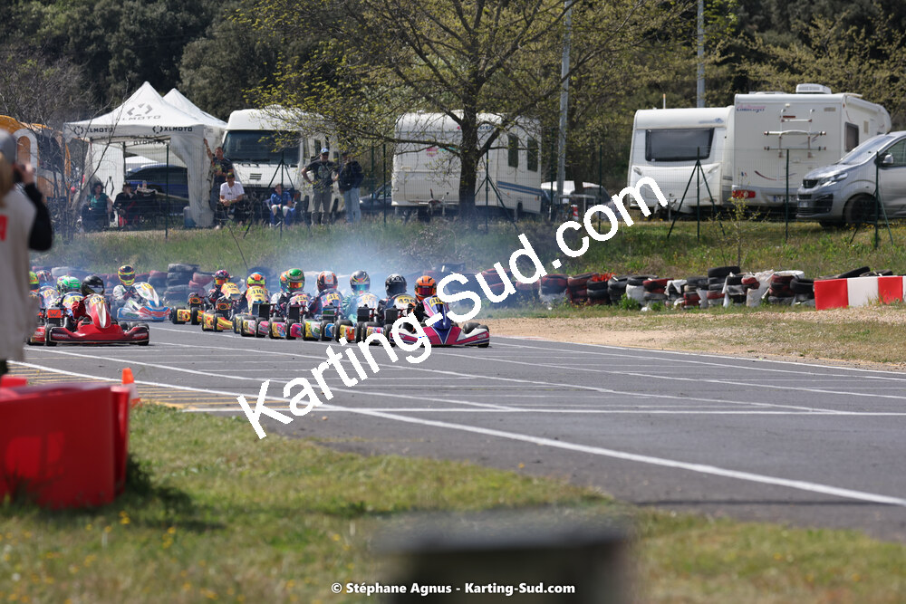 08 & 09/04/2023 : 3ème manche du Championnat du Sud à Fun Kart Brissac (photos Stéphane Agnus) 2023 — karting