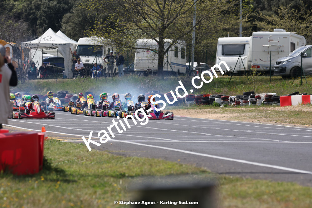08 & 09/04/2023 : 3ème manche du Championnat du Sud à Fun Kart Brissac (photos Stéphane Agnus) 2023 — karting