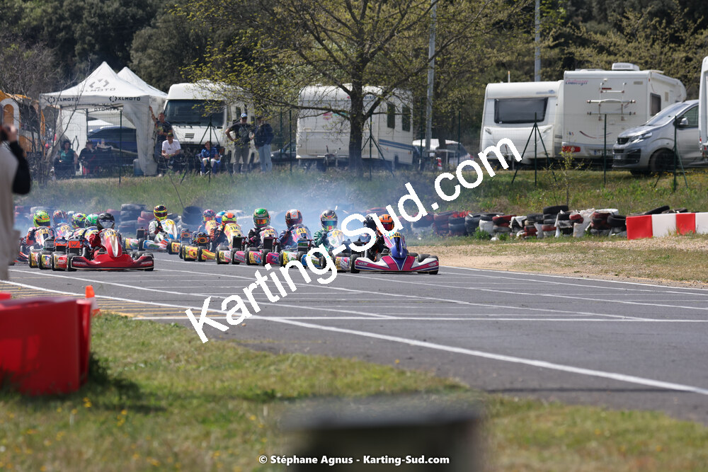 08 & 09/04/2023 : 3ème manche du Championnat du Sud à Fun Kart Brissac (photos Stéphane Agnus) 2023 — karting