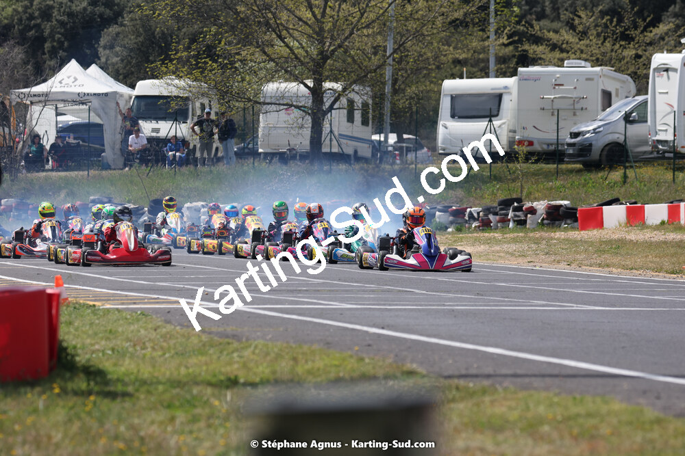 08 & 09/04/2023 : 3ème manche du Championnat du Sud à Fun Kart Brissac (photos Stéphane Agnus) 2023 — karting