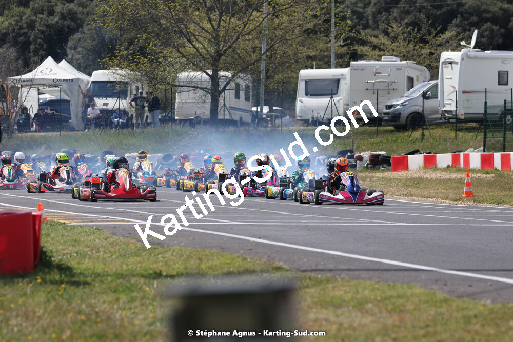 08 & 09/04/2023 : 3ème manche du Championnat du Sud à Fun Kart Brissac (photos Stéphane Agnus) 2023 — karting