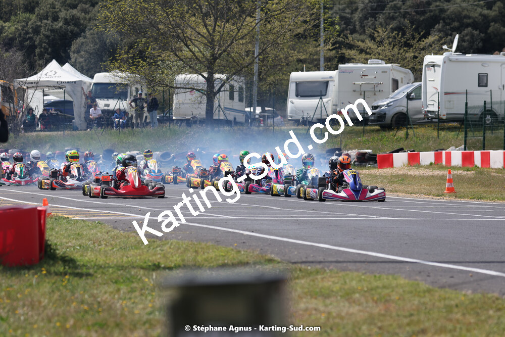 08 & 09/04/2023 : 3ème manche du Championnat du Sud à Fun Kart Brissac (photos Stéphane Agnus) 2023 — karting