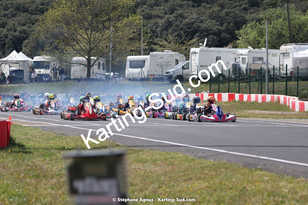 08 & 09/04/2023 : 3ème manche du Championnat du Sud à Fun Kart Brissac (photos Stéphane Agnus) 2023 — karting