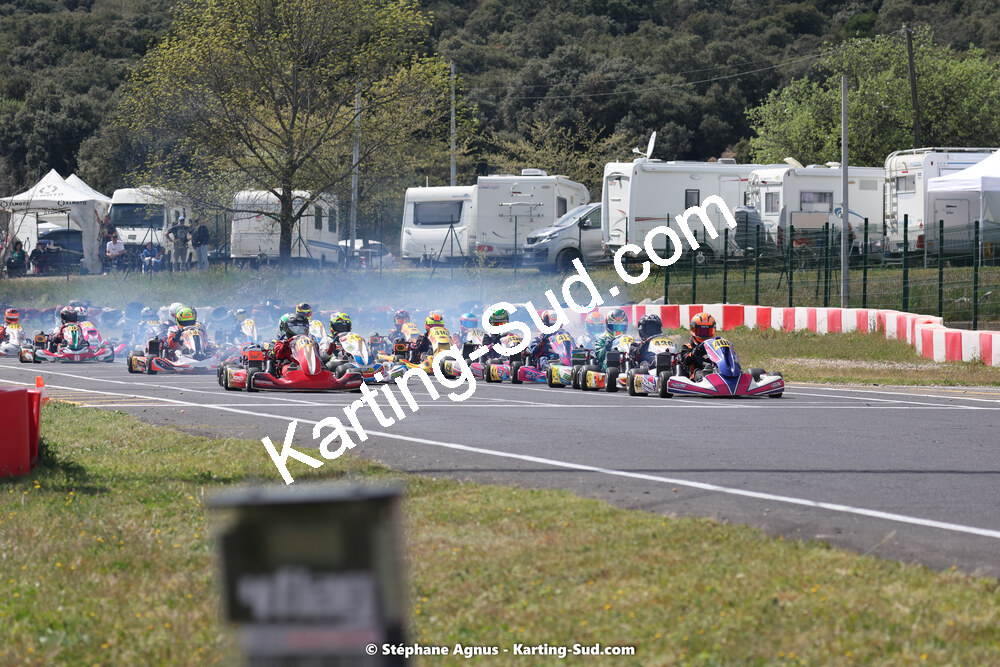 08 & 09/04/2023 : 3ème manche du Championnat du Sud à Fun Kart Brissac (photos Stéphane Agnus) 2023 — karting
