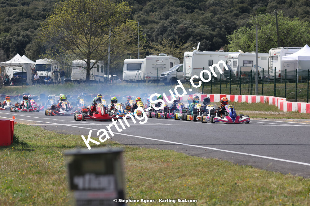 08 & 09/04/2023 : 3ème manche du Championnat du Sud à Fun Kart Brissac (photos Stéphane Agnus) 2023 — karting