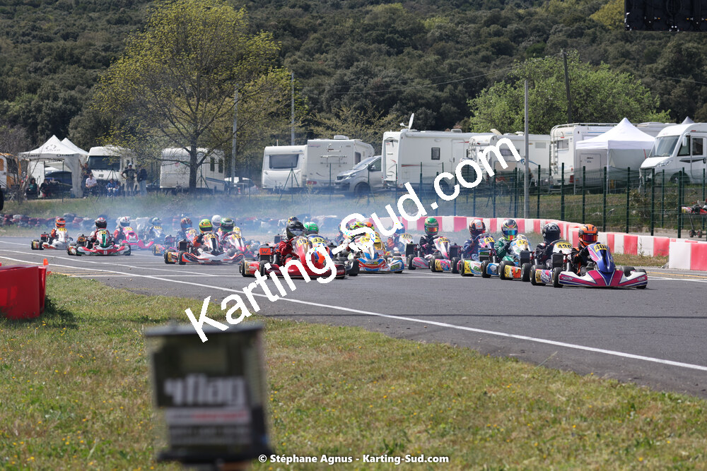 08 & 09/04/2023 : 3ème manche du Championnat du Sud à Fun Kart Brissac (photos Stéphane Agnus) 2023 — karting
