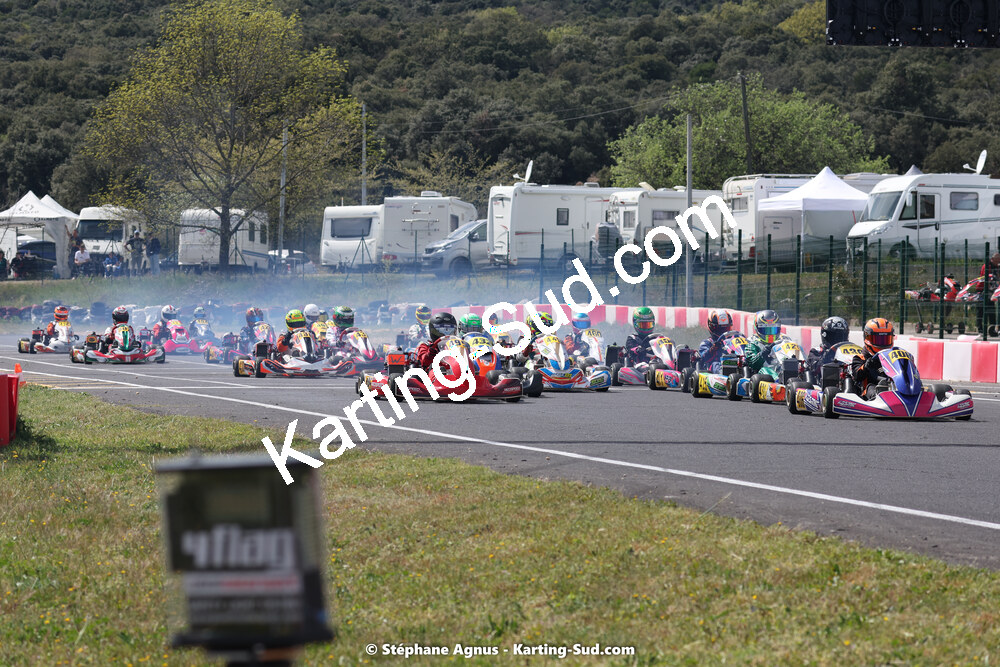 08 & 09/04/2023 : 3ème manche du Championnat du Sud à Fun Kart Brissac (photos Stéphane Agnus) 2023 — karting