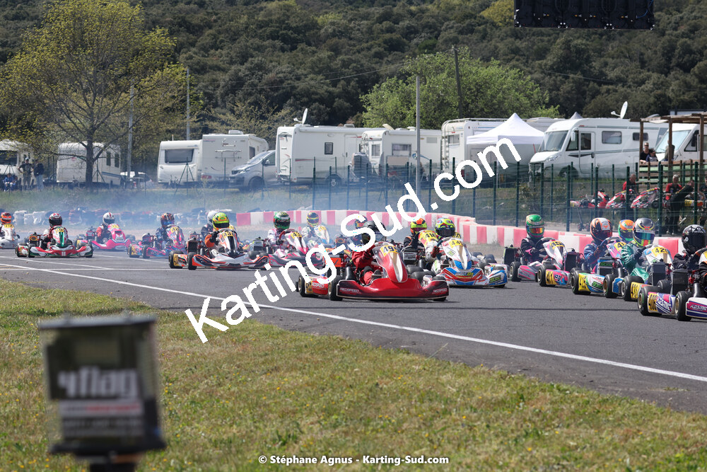 08 & 09/04/2023 : 3ème manche du Championnat du Sud à Fun Kart Brissac (photos Stéphane Agnus) 2023 — karting