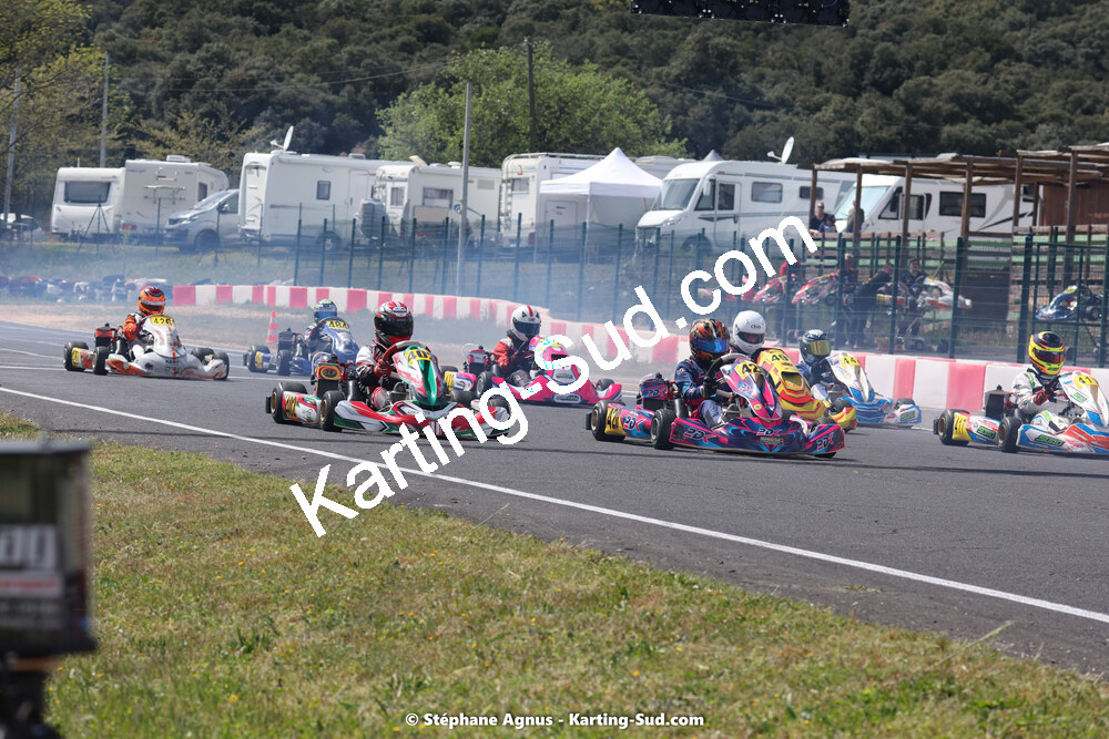 08 & 09/04/2023 : 3ème manche du Championnat du Sud à Fun Kart Brissac (photos Stéphane Agnus) 2023 — karting