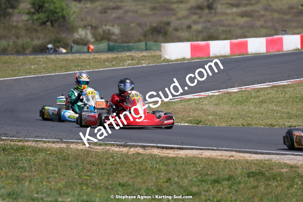 08 & 09/04/2023 : 3ème manche du Championnat du Sud à Fun Kart Brissac (photos Stéphane Agnus) 2023 — karting