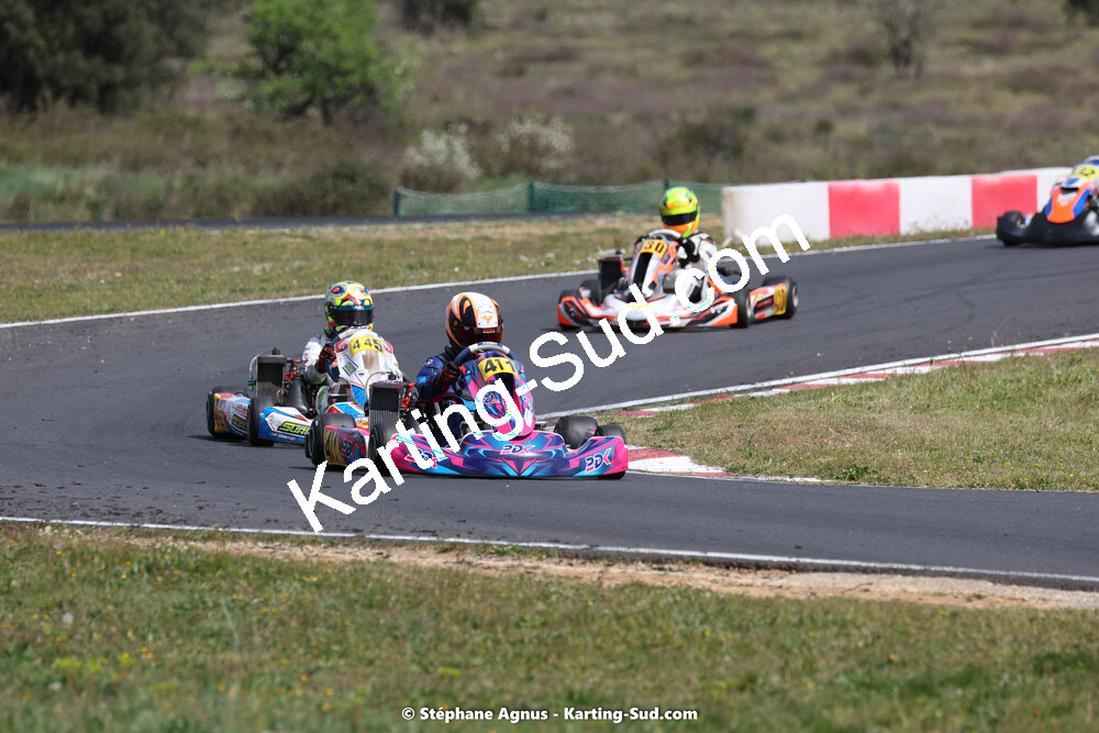 08 & 09/04/2023 : 3ème manche du Championnat du Sud à Fun Kart Brissac (photos Stéphane Agnus) 2023 — karting