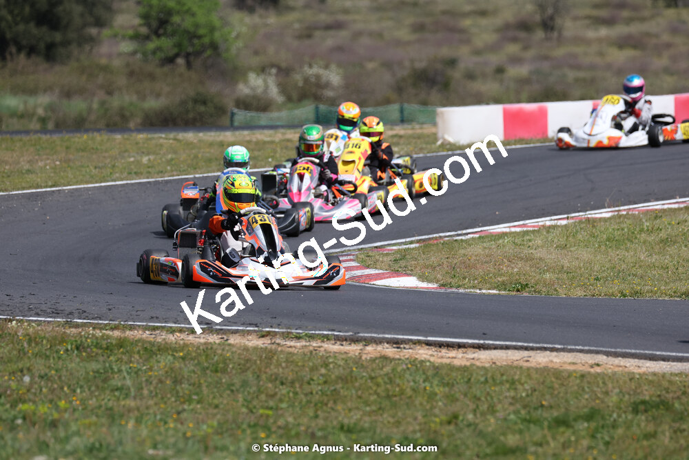 08 & 09/04/2023 : 3ème manche du Championnat du Sud à Fun Kart Brissac (photos Stéphane Agnus) 2023 — karting