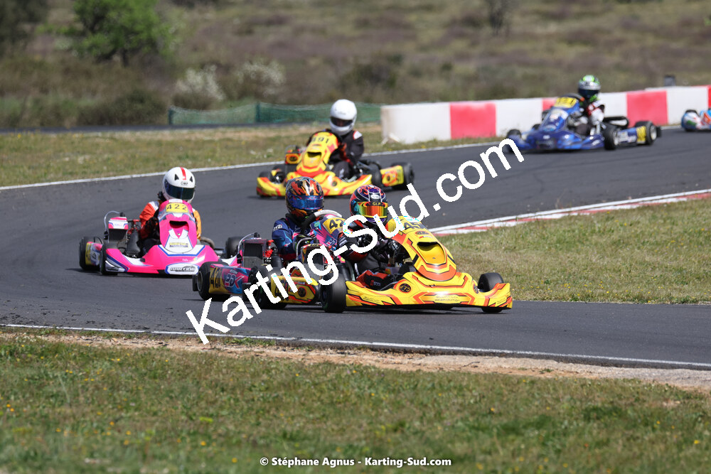08 & 09/04/2023 : 3ème manche du Championnat du Sud à Fun Kart Brissac (photos Stéphane Agnus) 2023 — karting