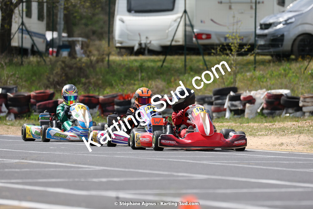 08 & 09/04/2023 : 3ème manche du Championnat du Sud à Fun Kart Brissac (photos Stéphane Agnus) 2023 — karting