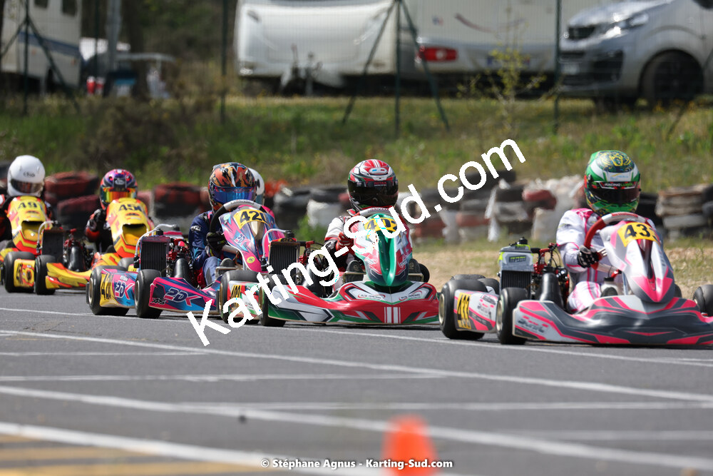 08 & 09/04/2023 : 3ème manche du Championnat du Sud à Fun Kart Brissac (photos Stéphane Agnus) 2023 — karting