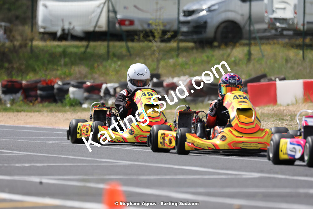 08 & 09/04/2023 : 3ème manche du Championnat du Sud à Fun Kart Brissac (photos Stéphane Agnus) 2023 — karting