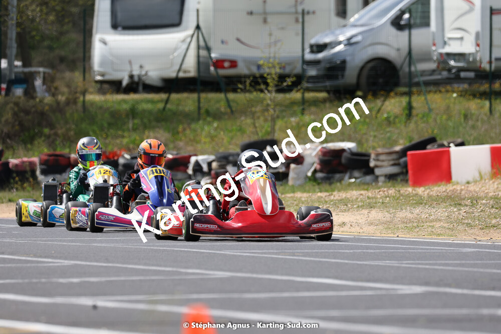 08 & 09/04/2023 : 3ème manche du Championnat du Sud à Fun Kart Brissac (photos Stéphane Agnus) 2023 — karting