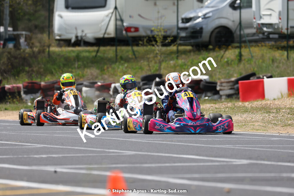 08 & 09/04/2023 : 3ème manche du Championnat du Sud à Fun Kart Brissac (photos Stéphane Agnus) 2023 — karting