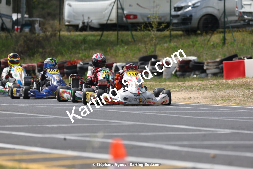 08 & 09/04/2023 : 3ème manche du Championnat du Sud à Fun Kart Brissac (photos Stéphane Agnus) 2023 — karting