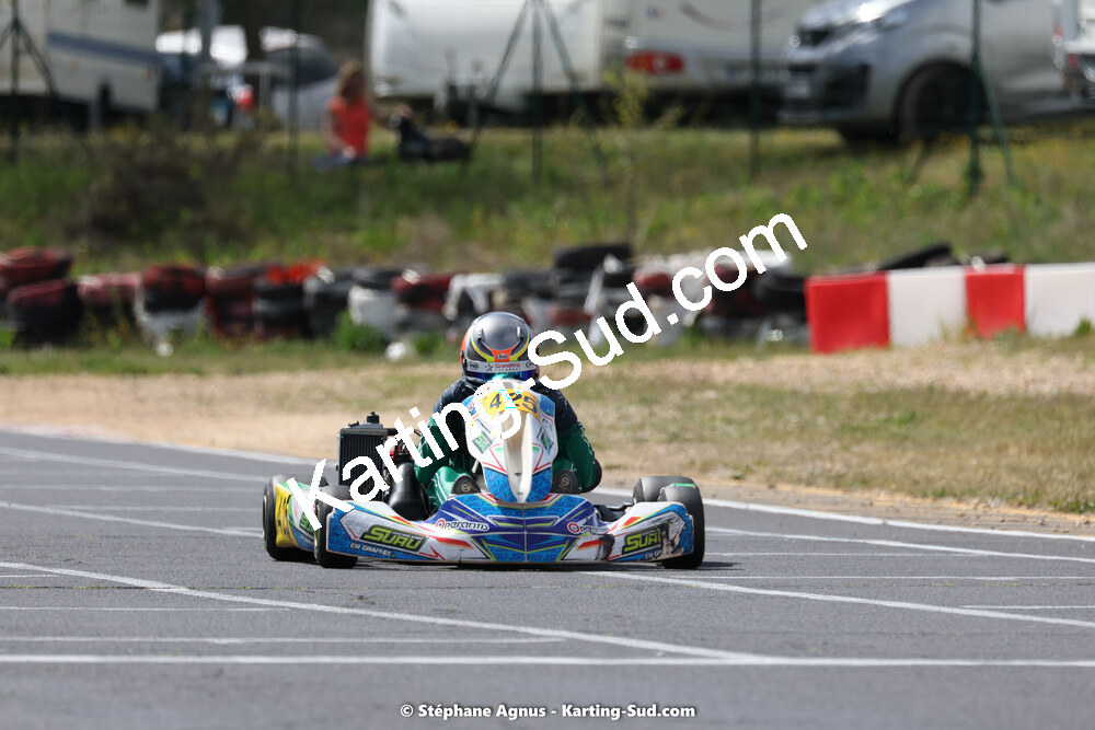 08 & 09/04/2023 : 3ème manche du Championnat du Sud à Fun Kart Brissac (photos Stéphane Agnus) 2023 — karting