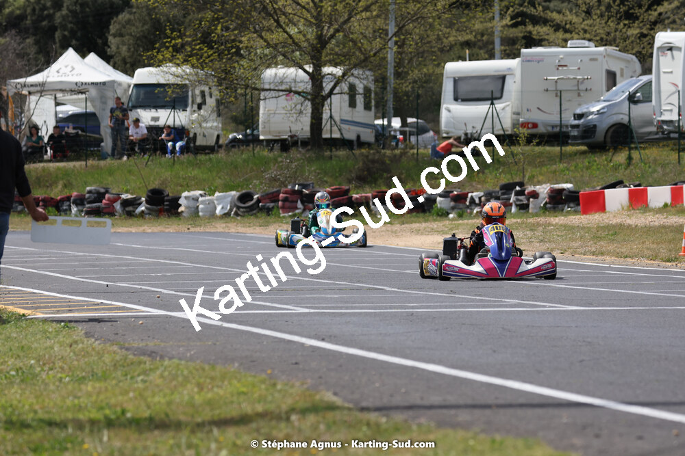 08 & 09/04/2023 : 3ème manche du Championnat du Sud à Fun Kart Brissac (photos Stéphane Agnus) 2023 — karting