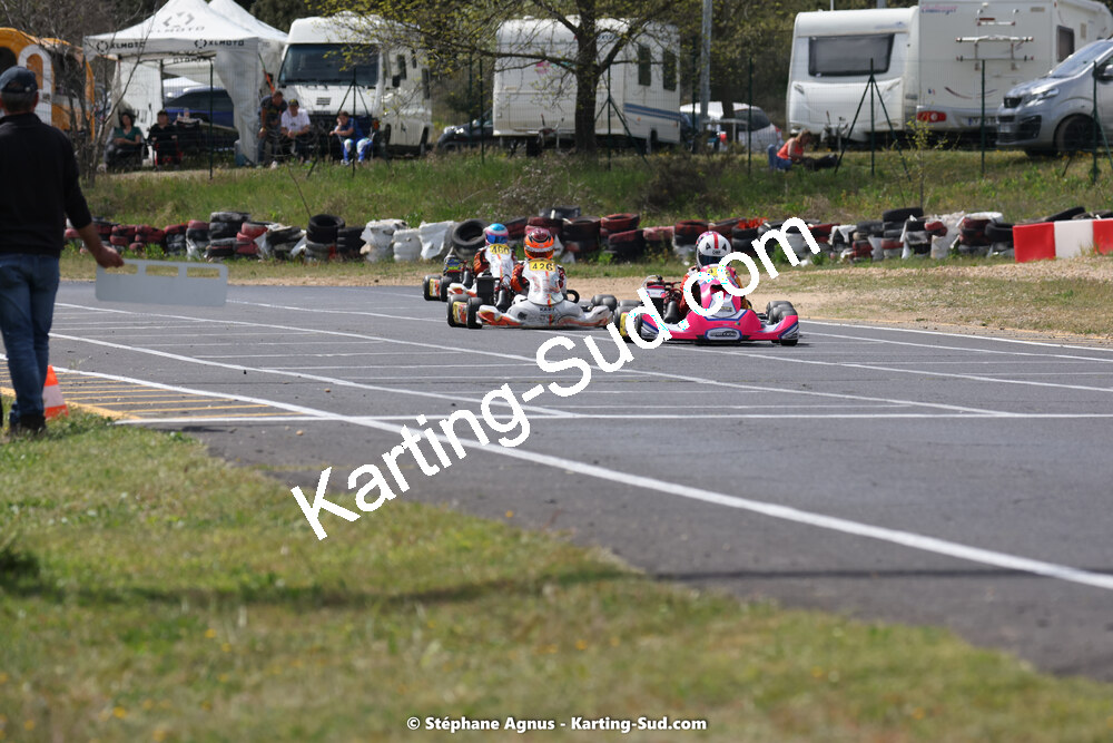 08 & 09/04/2023 : 3ème manche du Championnat du Sud à Fun Kart Brissac (photos Stéphane Agnus) 2023 — karting