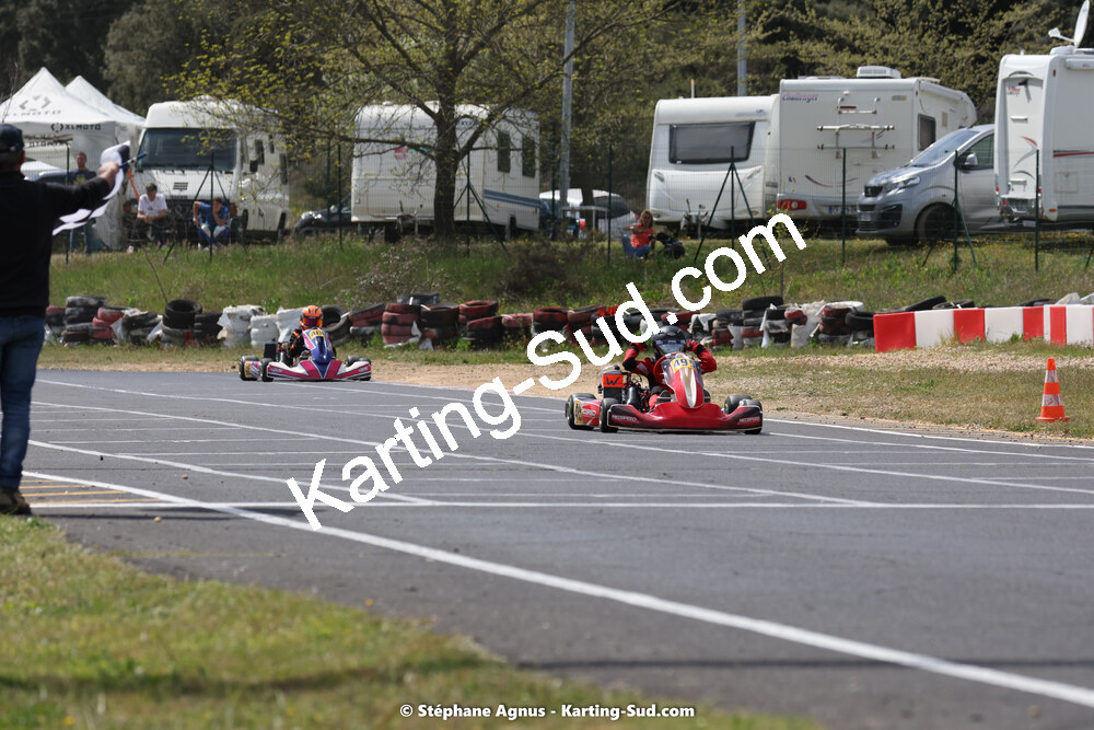 08 & 09/04/2023 : 3ème manche du Championnat du Sud à Fun Kart Brissac (photos Stéphane Agnus) 2023 — karting