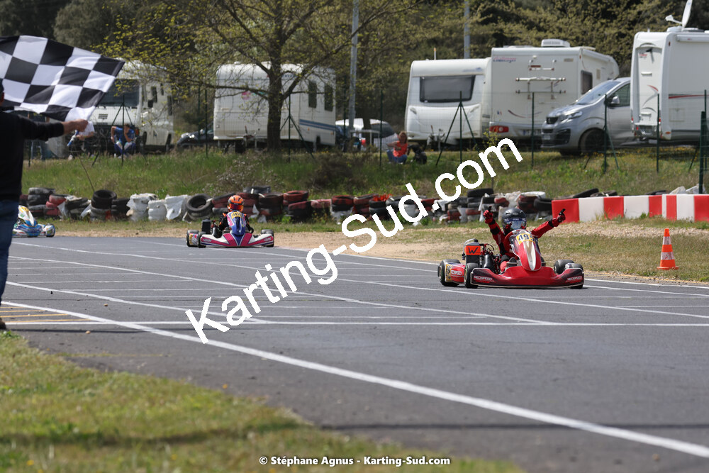 08 & 09/04/2023 : 3ème manche du Championnat du Sud à Fun Kart Brissac (photos Stéphane Agnus) 2023 — karting