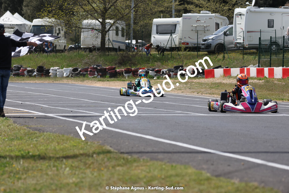 08 & 09/04/2023 : 3ème manche du Championnat du Sud à Fun Kart Brissac (photos Stéphane Agnus) 2023 — karting