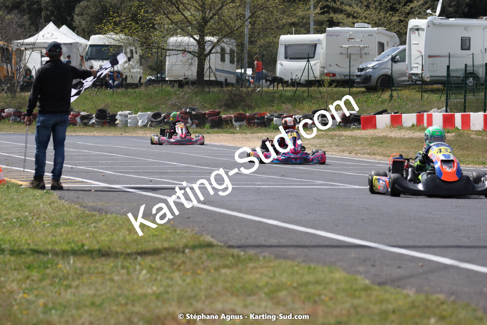 08 & 09/04/2023 : 3ème manche du Championnat du Sud à Fun Kart Brissac (photos Stéphane Agnus) 2023 — karting
