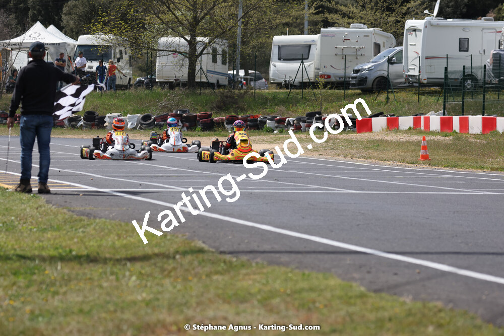 08 & 09/04/2023 : 3ème manche du Championnat du Sud à Fun Kart Brissac (photos Stéphane Agnus) 2023 — karting