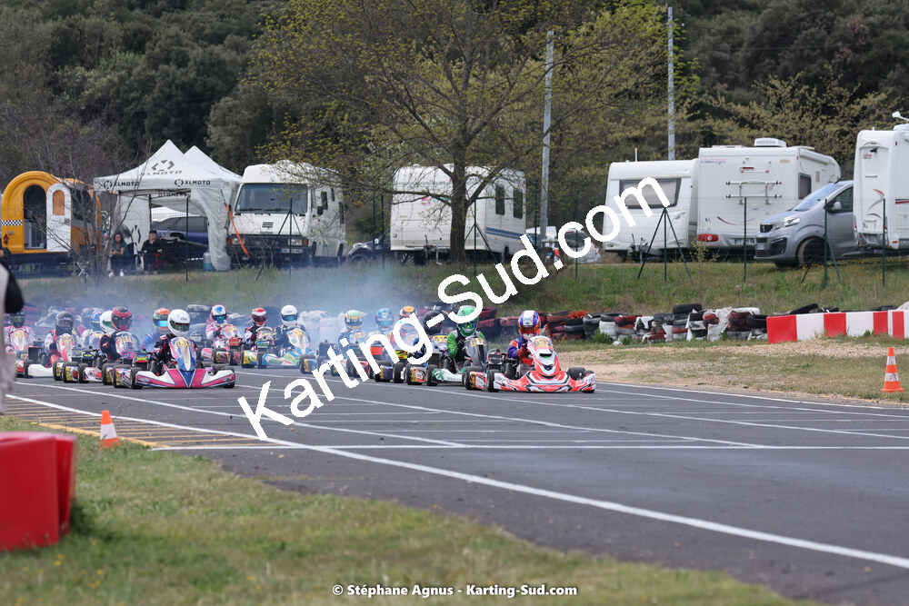 08 & 09/04/2023 : 3ème manche du Championnat du Sud à Fun Kart Brissac (photos Stéphane Agnus) 2023 — karting