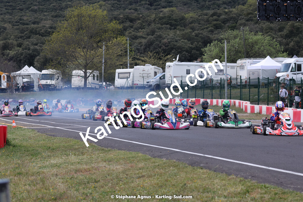 08 & 09/04/2023 : 3ème manche du Championnat du Sud à Fun Kart Brissac (photos Stéphane Agnus) 2023 — karting