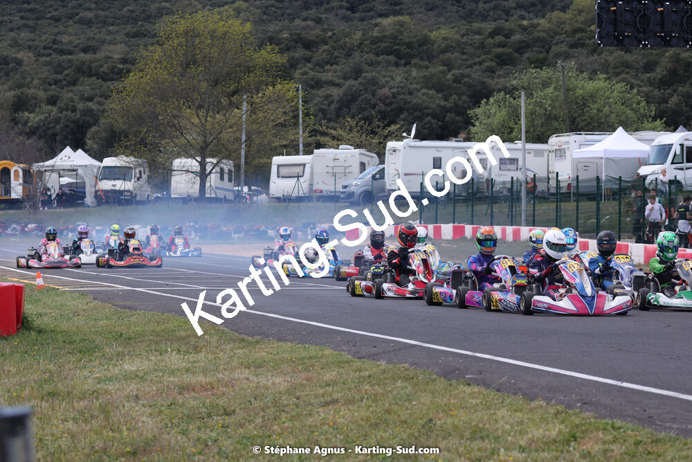 08 & 09/04/2023 : 3ème manche du Championnat du Sud à Fun Kart Brissac (photos Stéphane Agnus) 2023 — karting