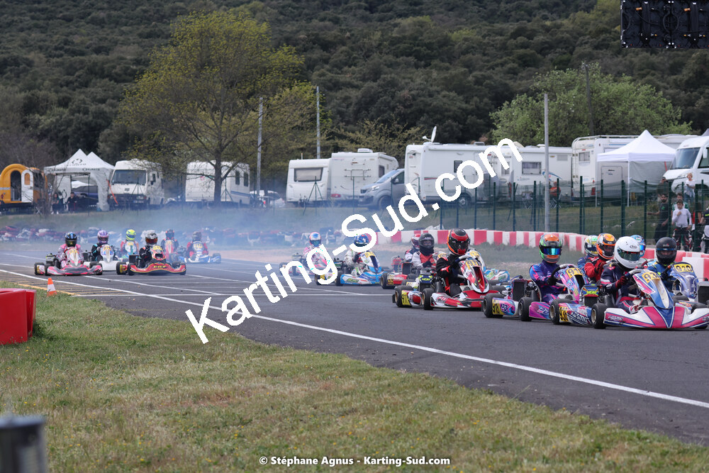 08 & 09/04/2023 : 3ème manche du Championnat du Sud à Fun Kart Brissac (photos Stéphane Agnus) 2023 — karting