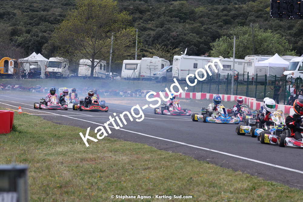 08 & 09/04/2023 : 3ème manche du Championnat du Sud à Fun Kart Brissac (photos Stéphane Agnus) 2023 — karting
