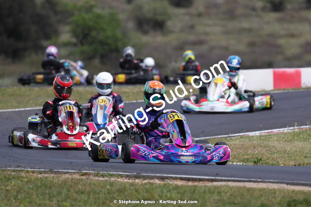 08 & 09/04/2023 : 3ème manche du Championnat du Sud à Fun Kart Brissac (photos Stéphane Agnus) 2023 — karting