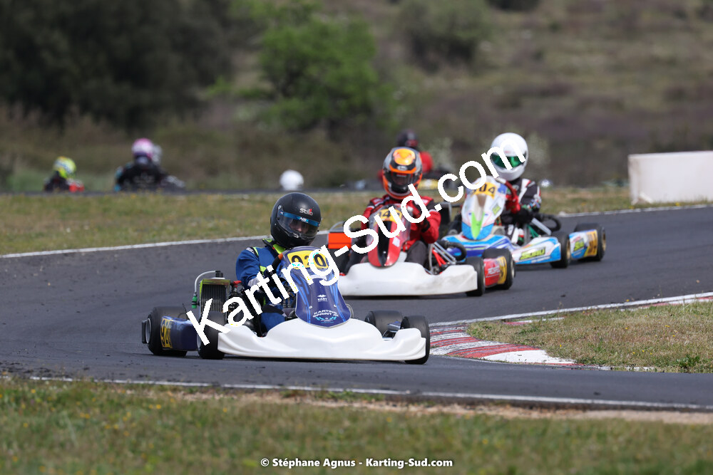 08 & 09/04/2023 : 3ème manche du Championnat du Sud à Fun Kart Brissac (photos Stéphane Agnus) 2023 — karting