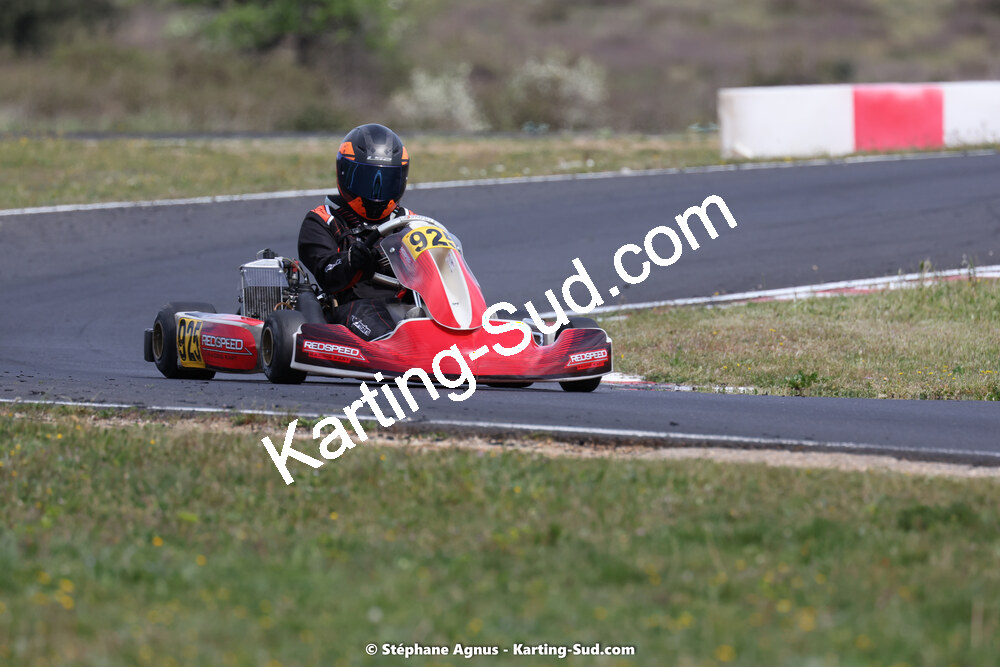 08 & 09/04/2023 : 3ème manche du Championnat du Sud à Fun Kart Brissac (photos Stéphane Agnus) 2023 — karting