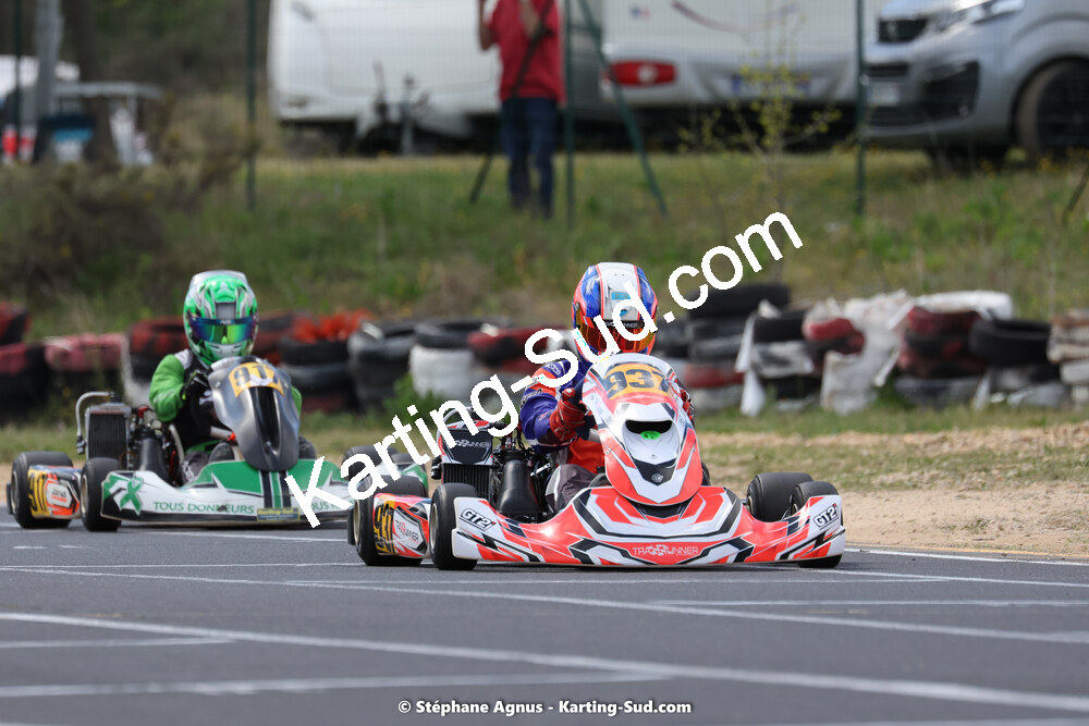 08 & 09/04/2023 : 3ème manche du Championnat du Sud à Fun Kart Brissac (photos Stéphane Agnus) 2023 — karting