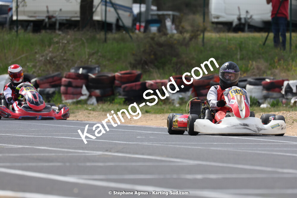 08 & 09/04/2023 : 3ème manche du Championnat du Sud à Fun Kart Brissac (photos Stéphane Agnus) 2023 — karting